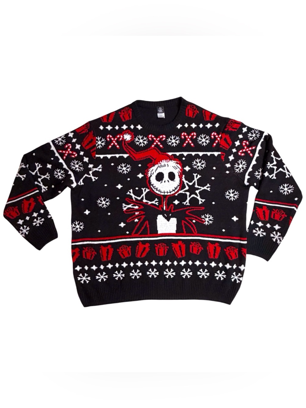 Disney’s Nightmare Before Christmas Jack Skellington men’s  Christmas sweater 3X